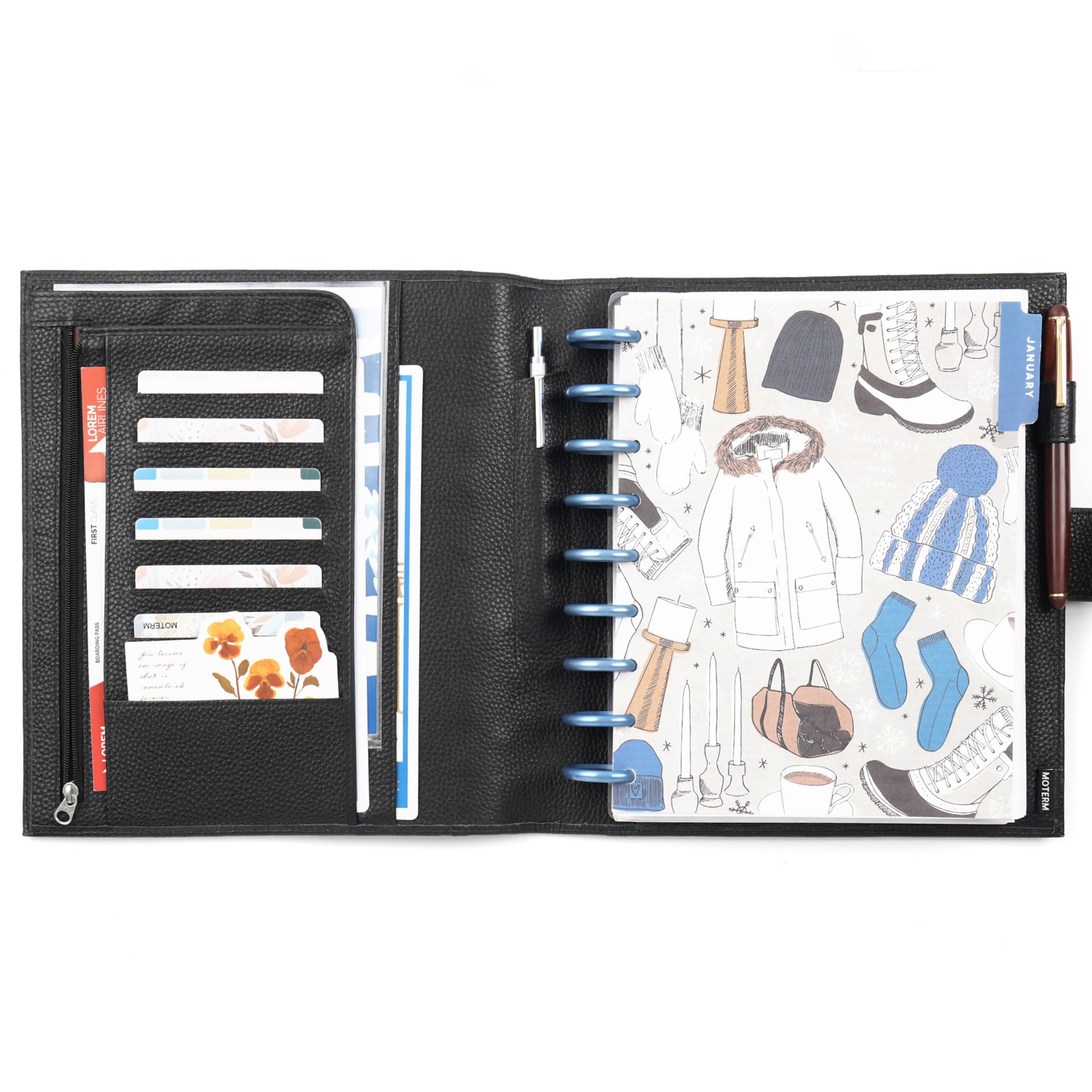 Moterm Genuine Leather Discbou - Leather Work Diary reseña y precio