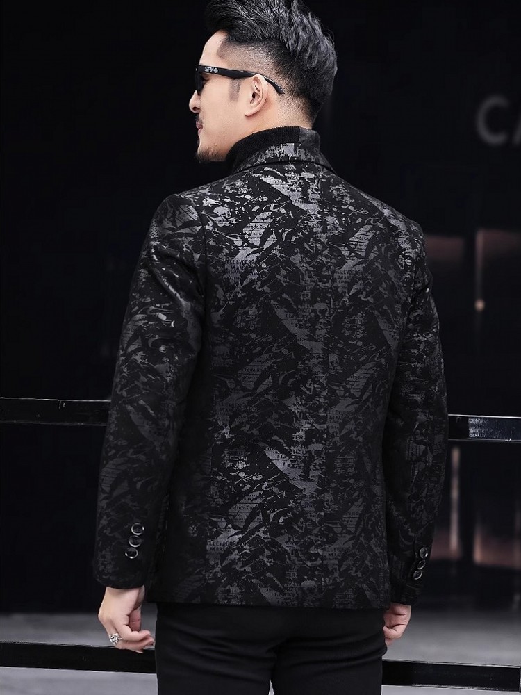 Business Men Work Slim Fit Rea - Leather Work Jacket Mens reseña y precio