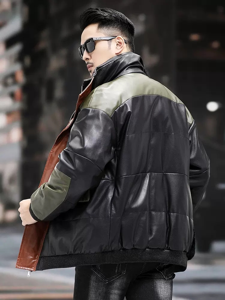 Big Pockets Work Down Jacket M - Leather Work Jacket Mens reseña y precio