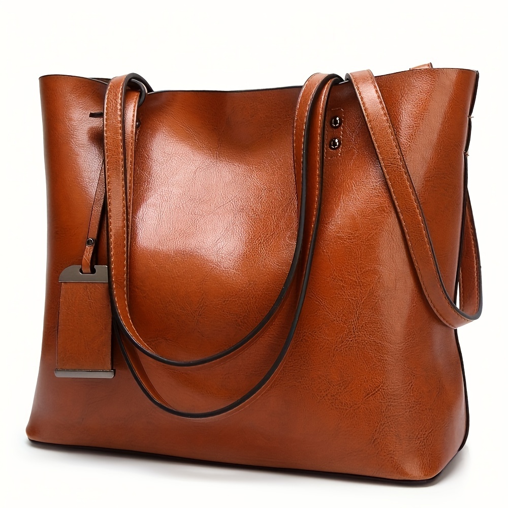 Fashionable Classic Retro Leat - Leather Work Handbags reseña y precio