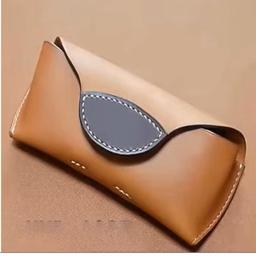 16.5x8.5cm eyeglass case  bag  - Leatherwork Accessories reseña y precio