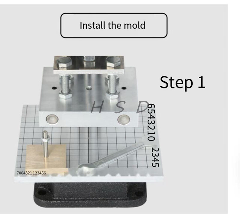 Manual Heat Press Stamping Mac - Leatherwork Hand Press reseña y precio