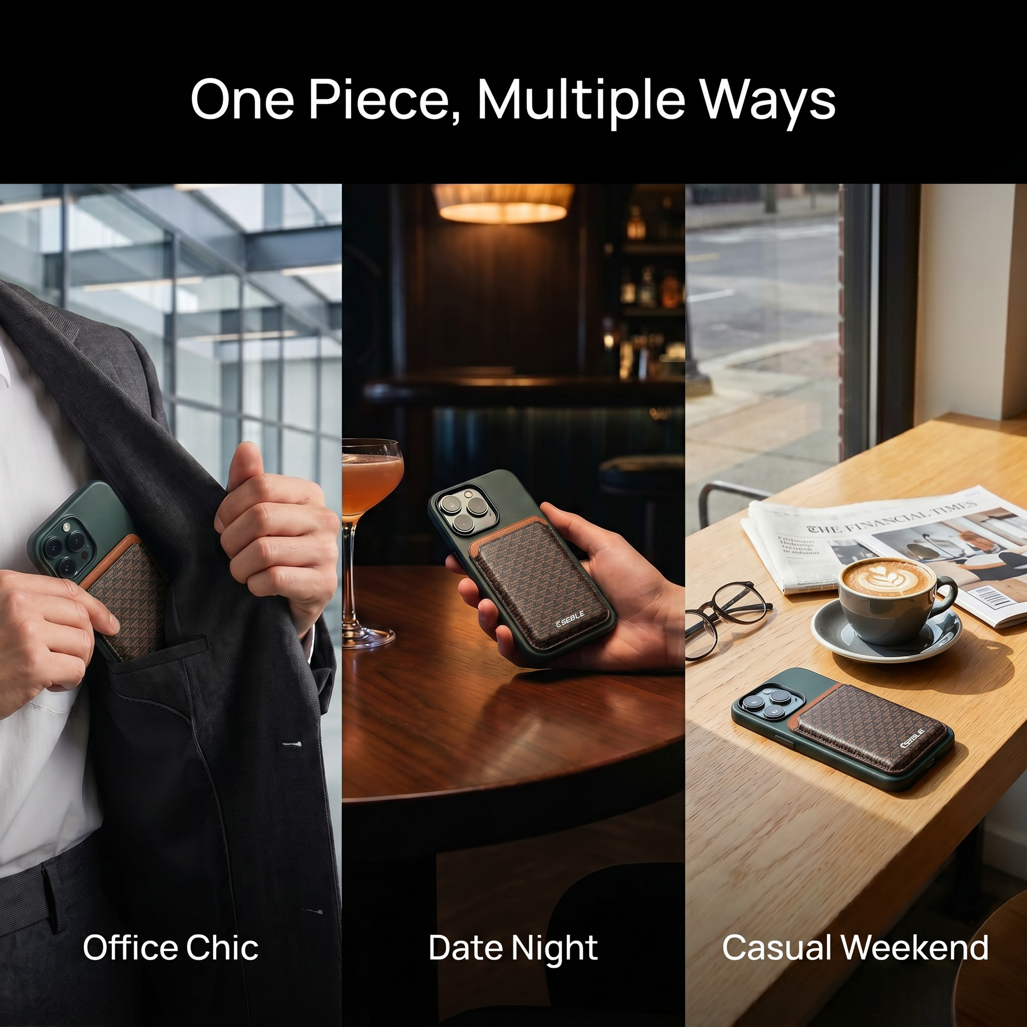 Strong Magnetic Slim Card Hold - Leather Work Is reseña y precio