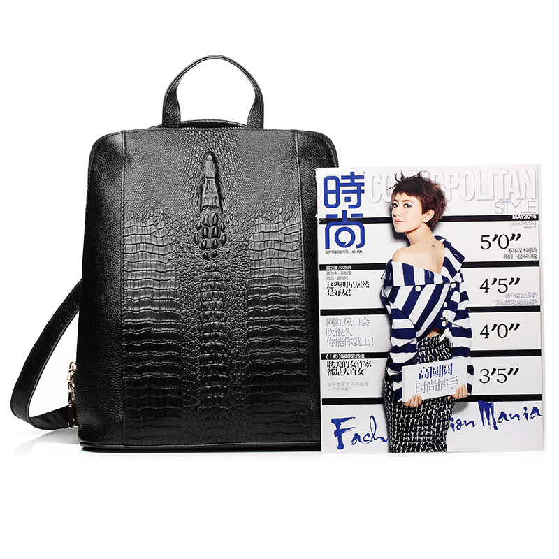 Zency Women's Crocodile Leathe - Leather Work Bag reseña y precio