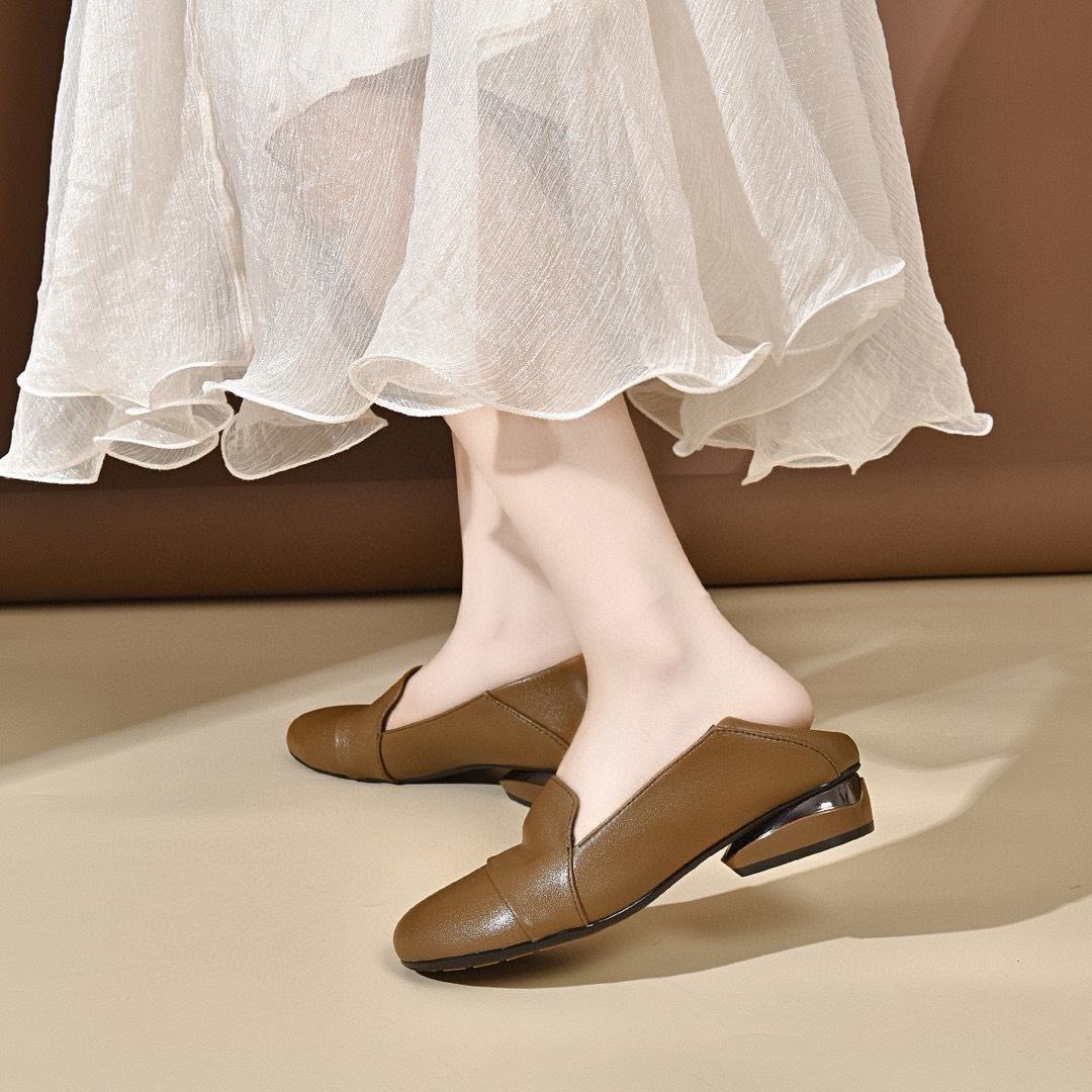 Women's shoes 2026 autumn low  - Leather Work Is reseña y precio
